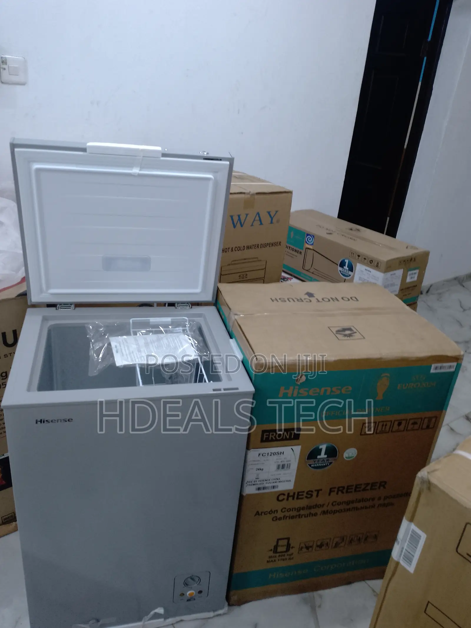 New IN Hisense Chest Freezer 95litres FC120SH