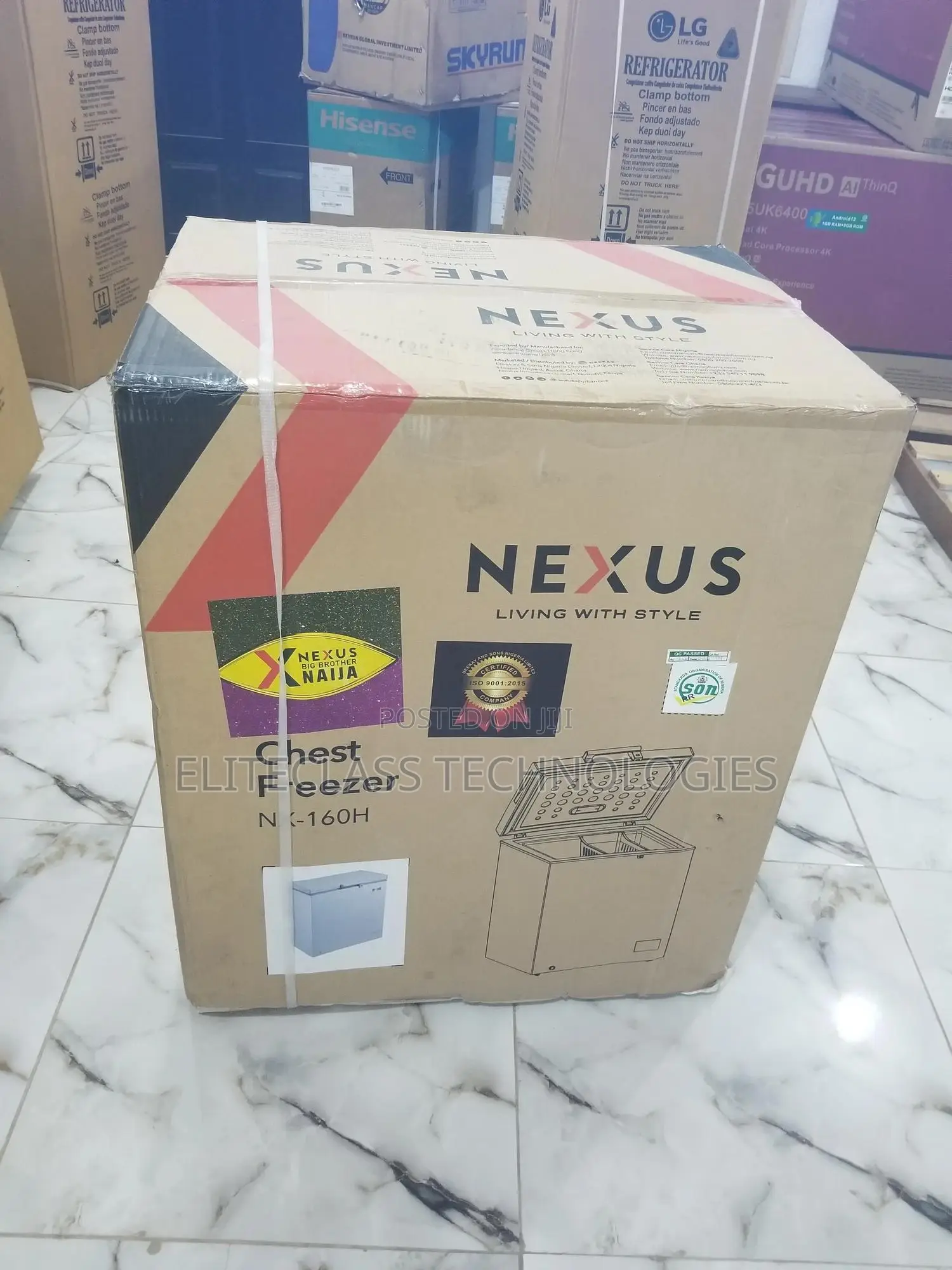 Nexus Chest Freezer NX-160H (Best Choice).