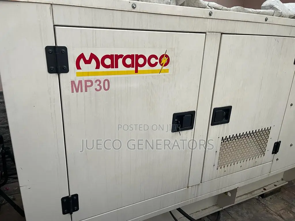 30kva Marapco Soundproof Diesel Generators for Sale