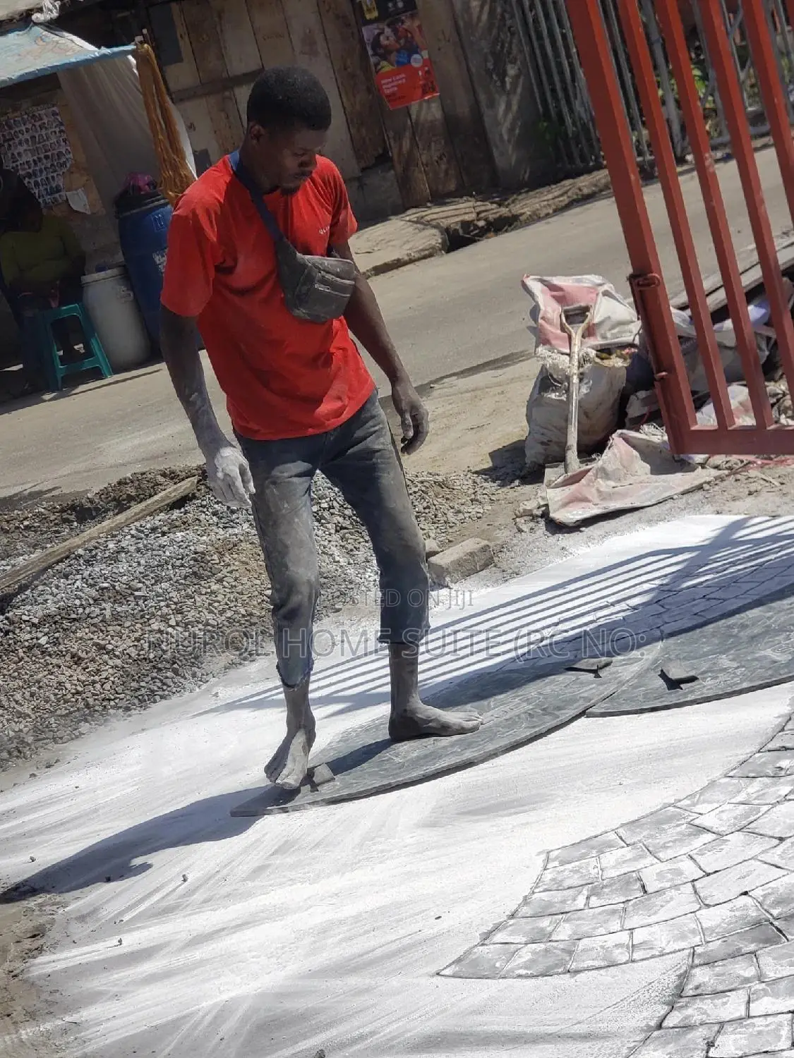 Durable Stamped Concrete Floor Design