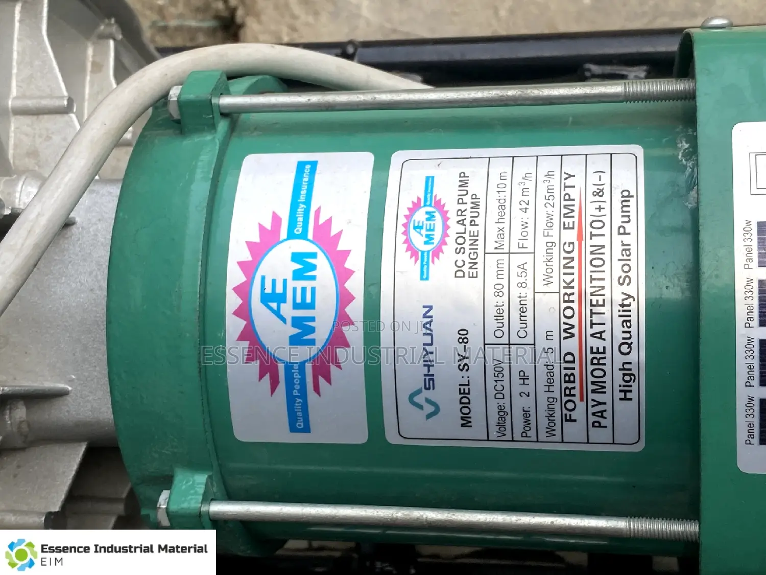 DC Solar Irrigation Pump 3inches