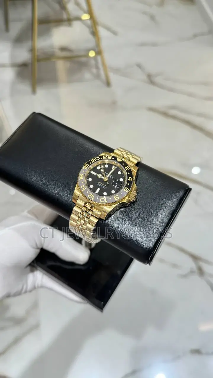 Rolex GMT-Master || Gold Plated Stainless Steel (Quality )