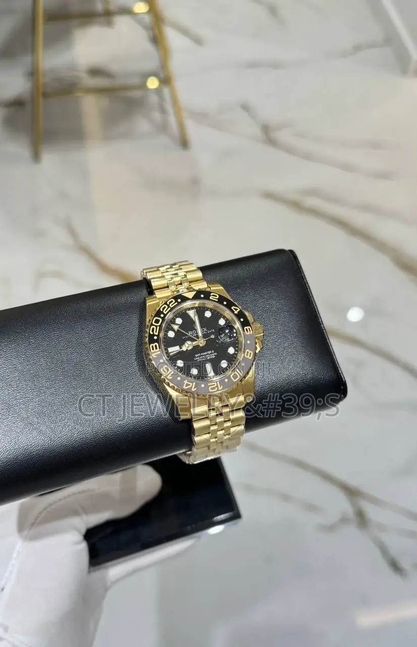 Rolex GMT-Master || Gold Plated Stainless Steel (Quality )