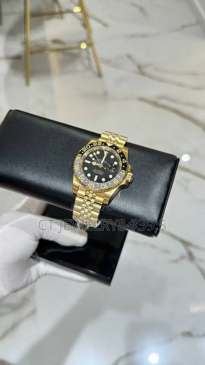 Rolex GMT-Master || Gold Plated Stainless Steel (Quality )