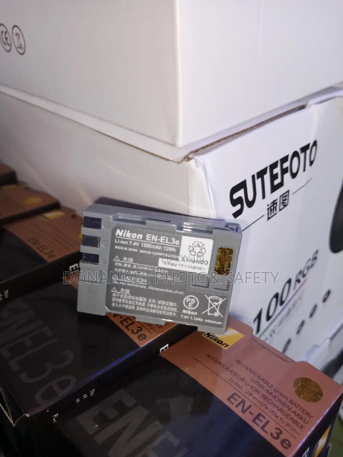 Enel3e Nikon Battery