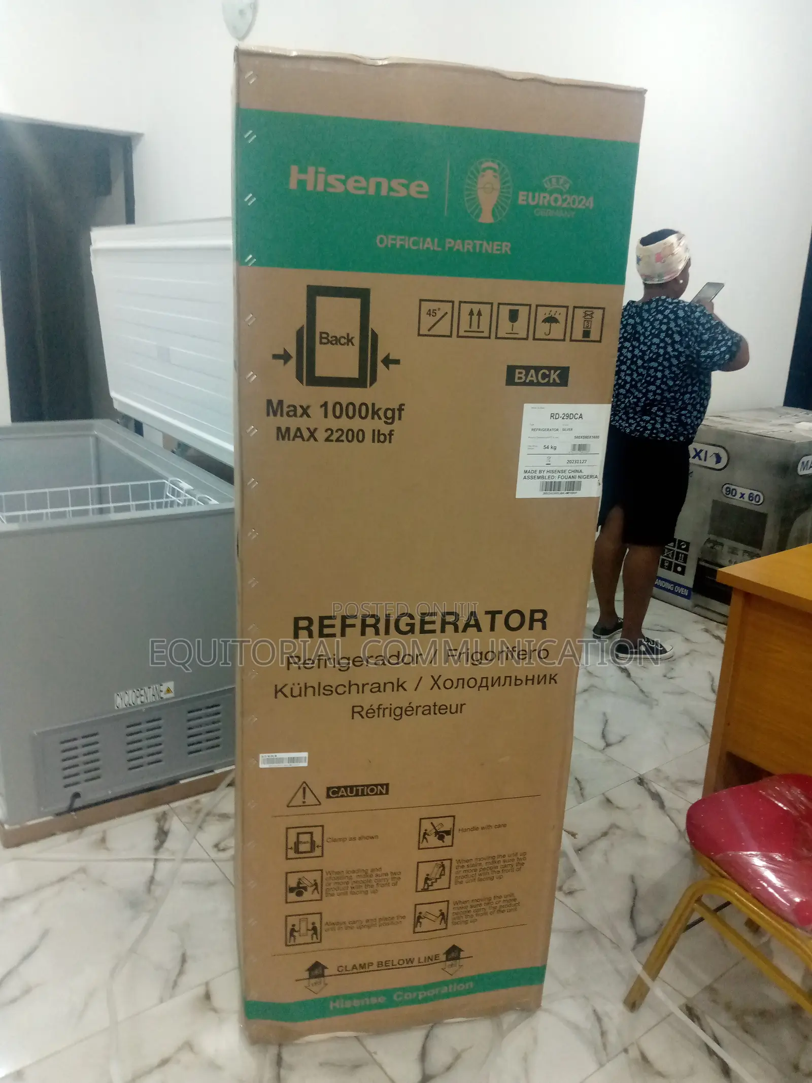 Protabilty Hisense Double Door Refrigerator