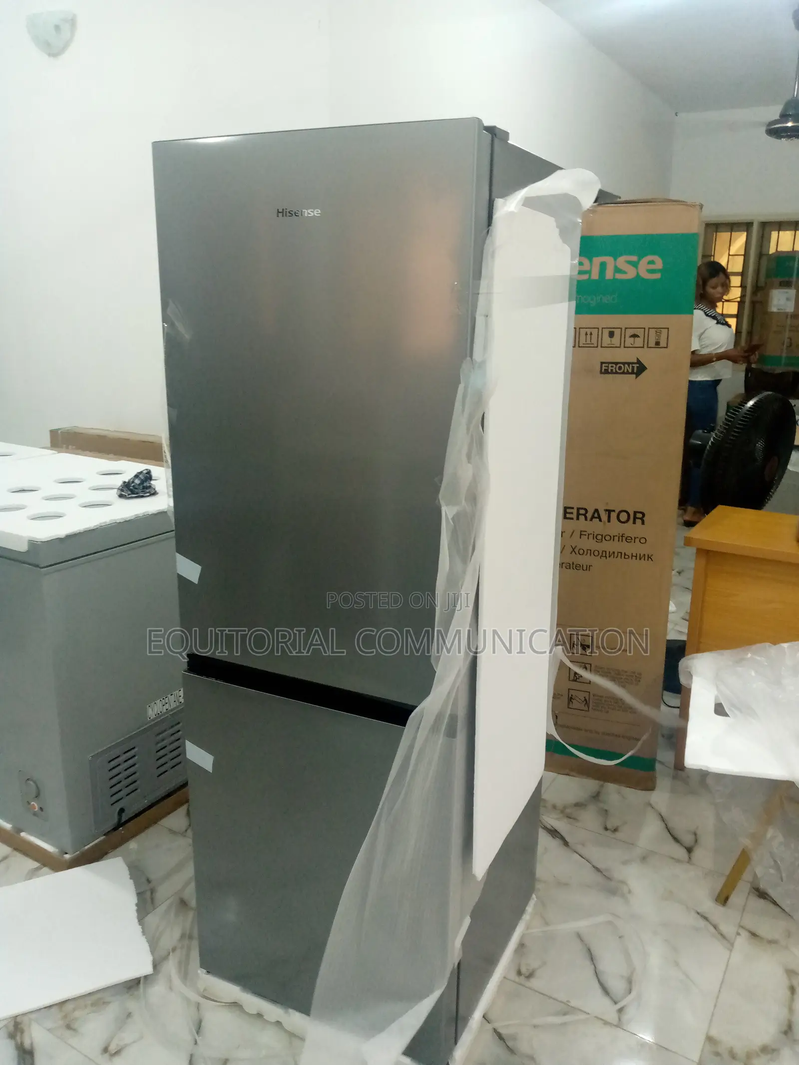 (Botton Refrigerator) Hisense Double Door 