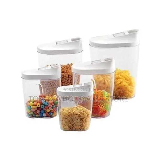 Dry Food Cereal Container Set
