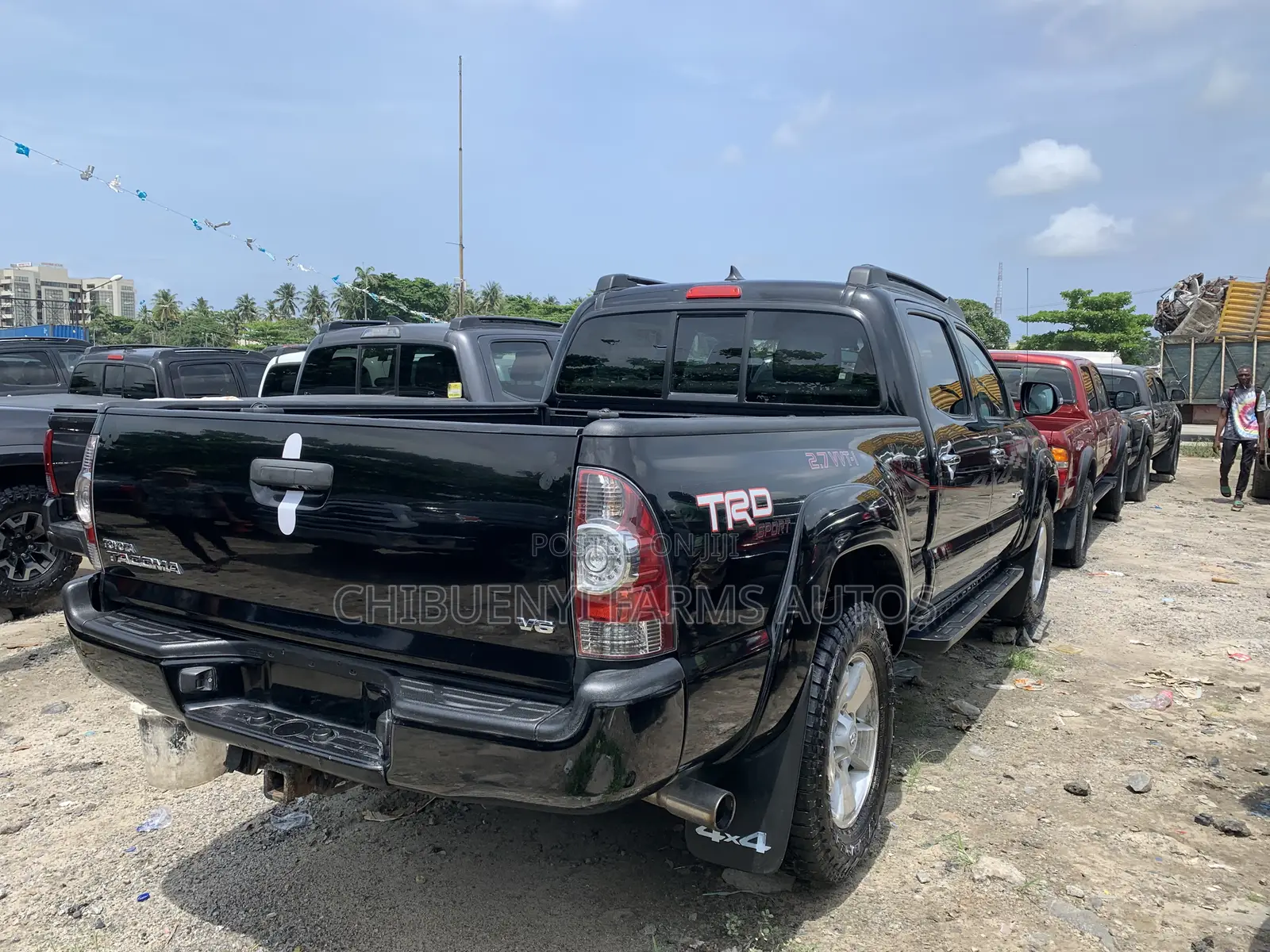 Toyota Tacoma 2015 Matt Black