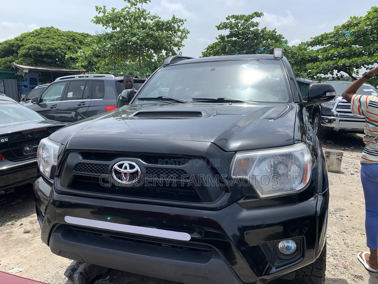 Toyota Tacoma 2015 Matt Black