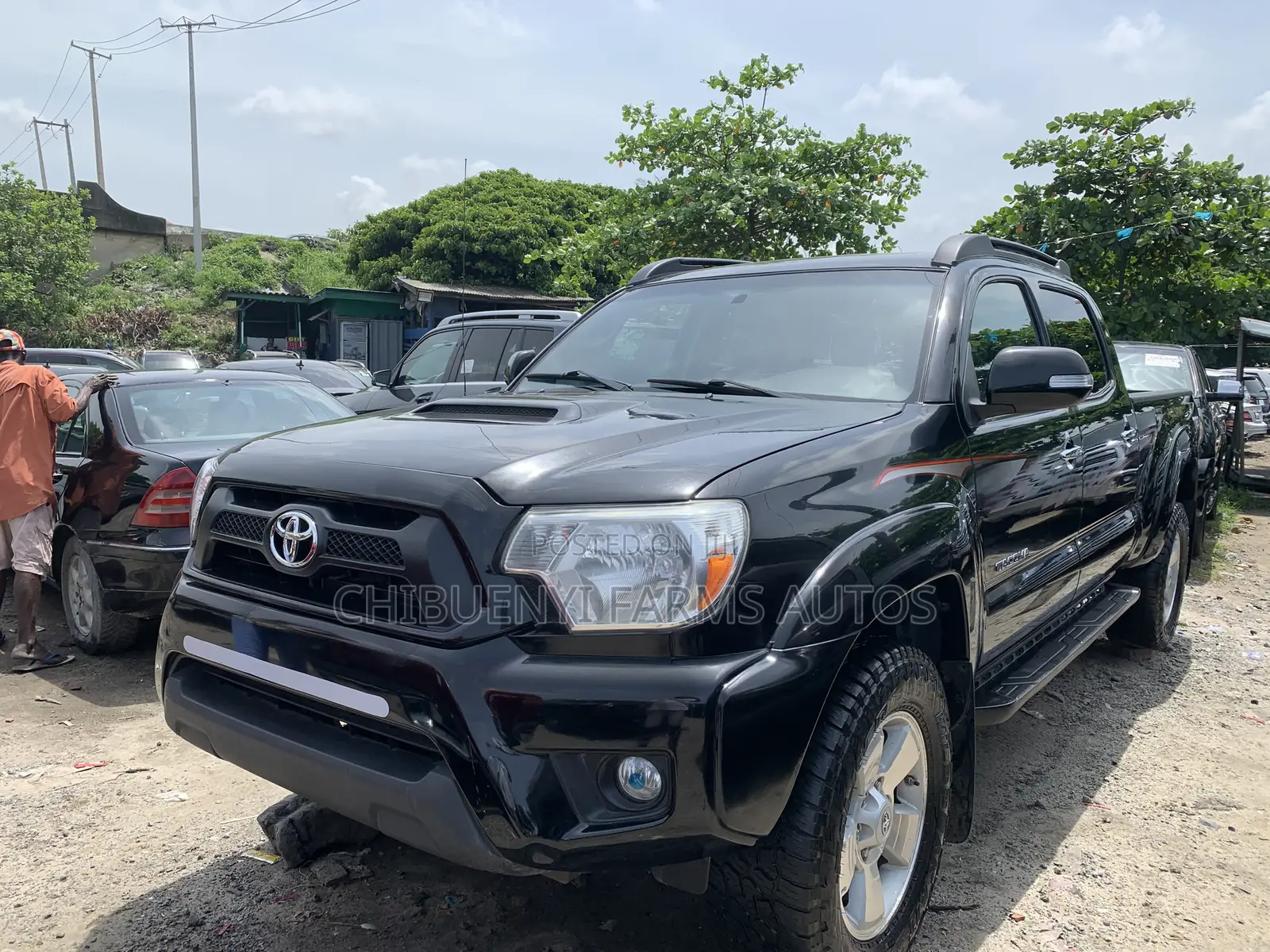 Toyota Tacoma 2015 Matt Black