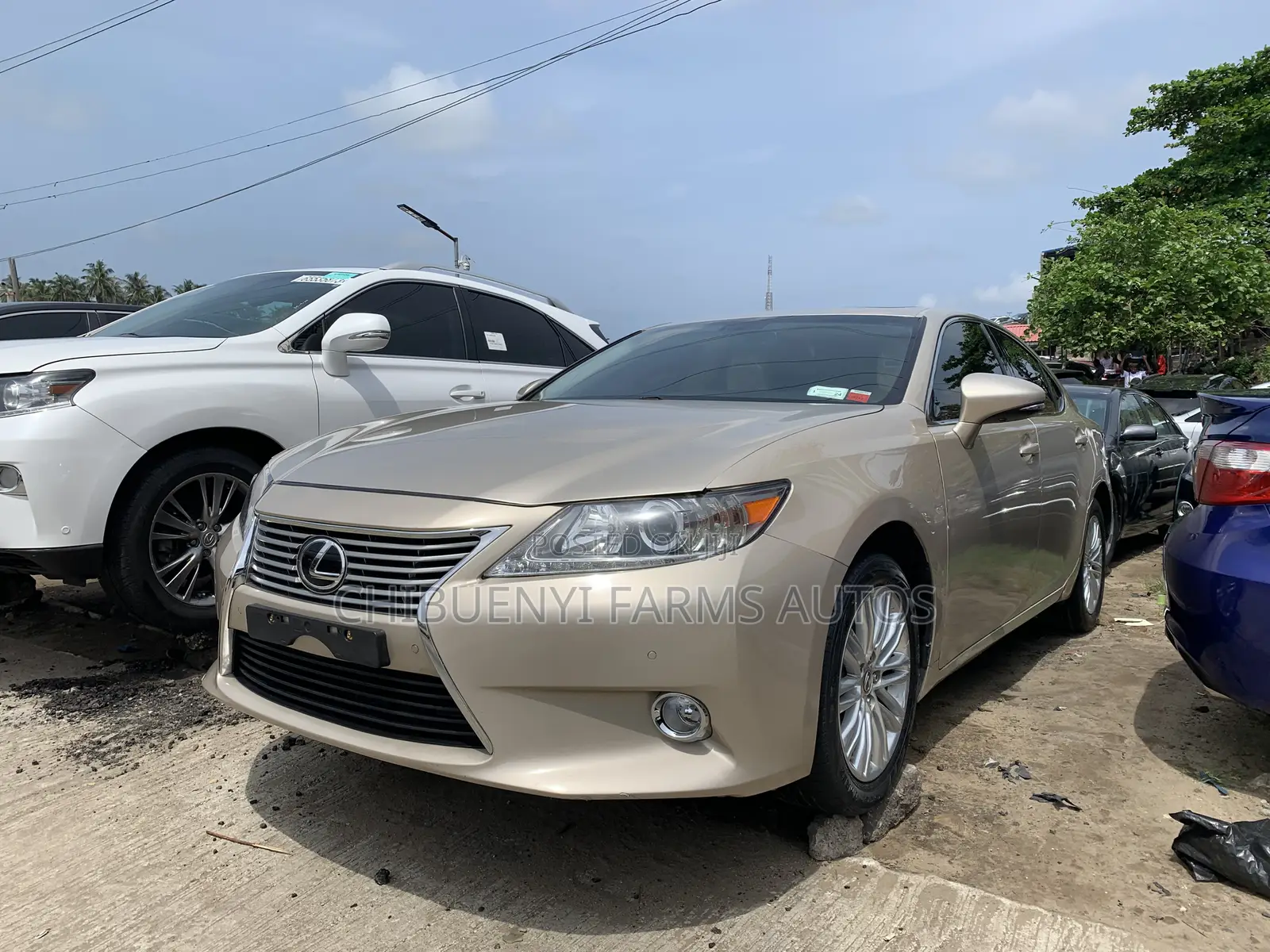 Lexus ES 350 FWD 2014 Gold