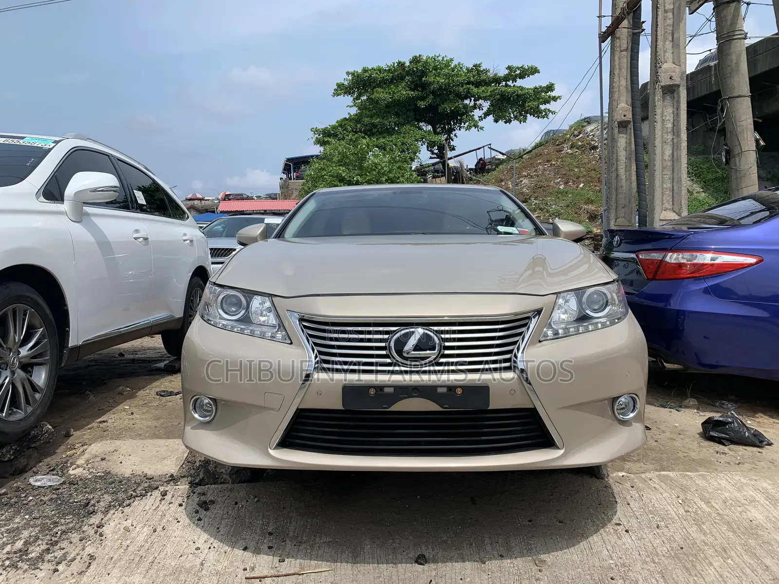 Lexus ES 350 FWD 2014 Gold
