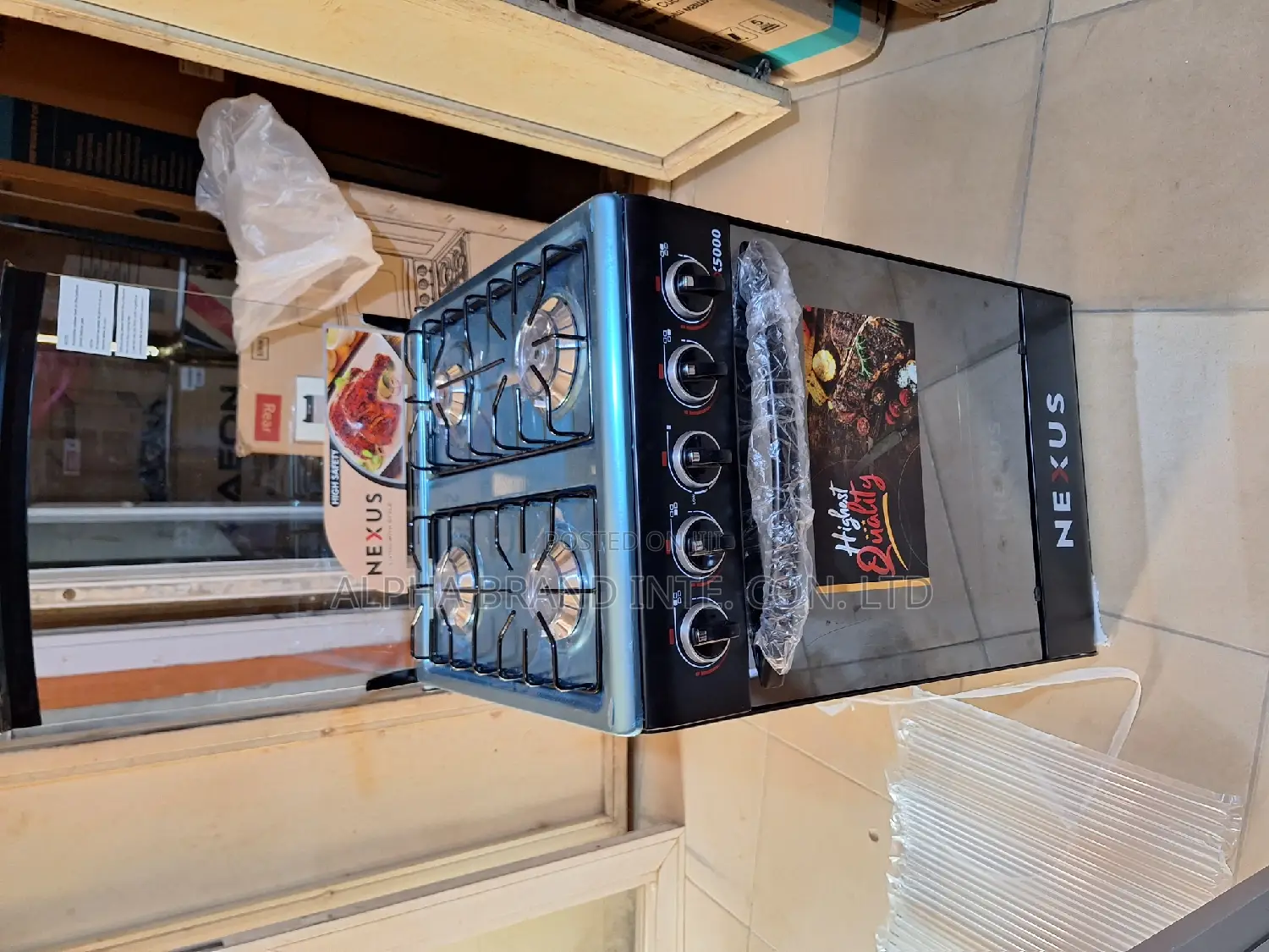 Nx 5055B 4+0 Nexus Gas Cooker