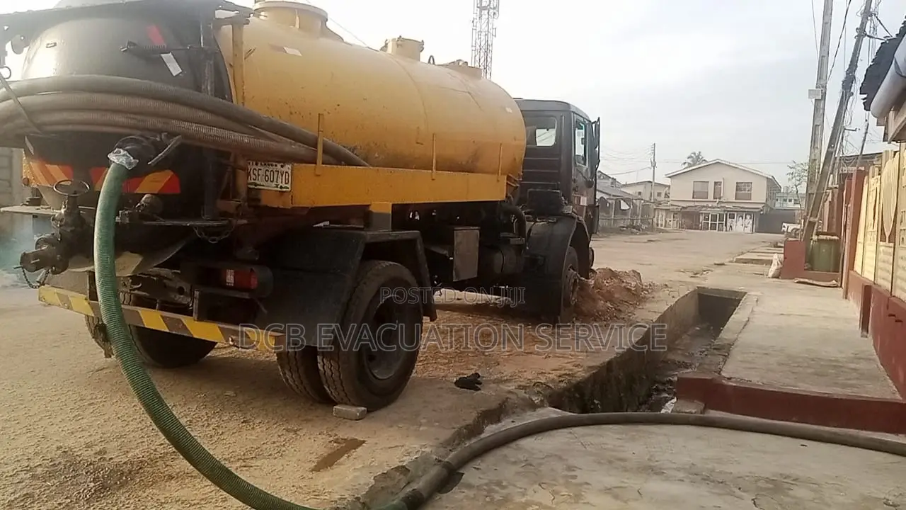 Soakaway/Sewage Evacuation Service in Oshodi Airport Road