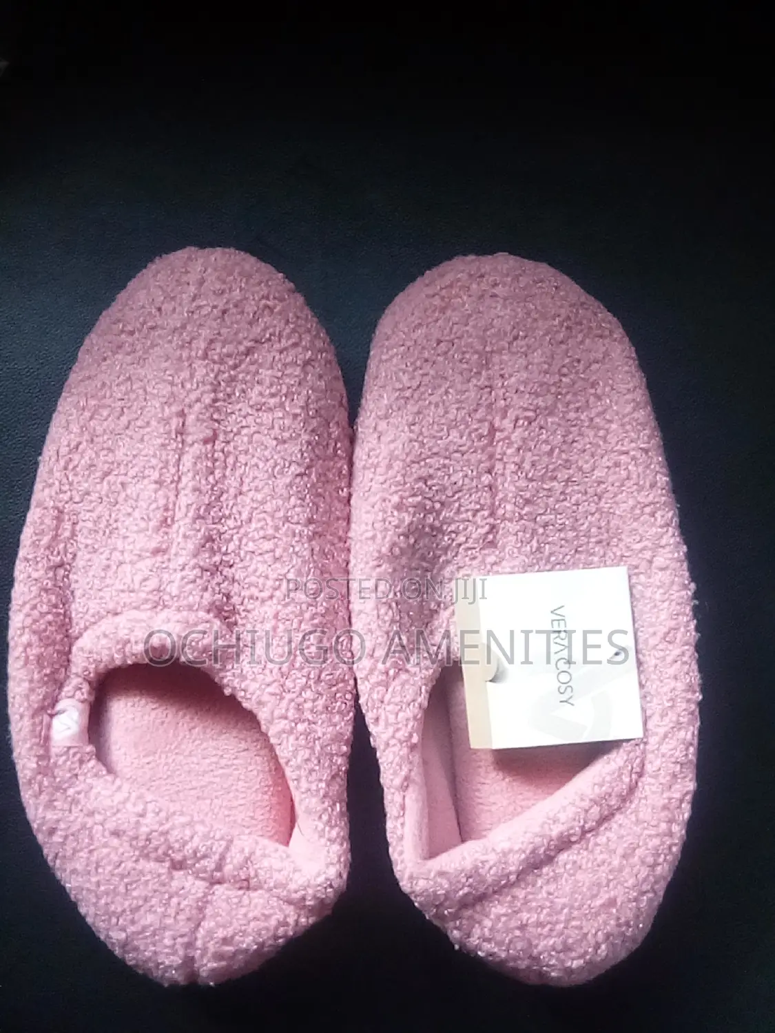 Fuzzy Curly Fur House Shoe (Comfy)