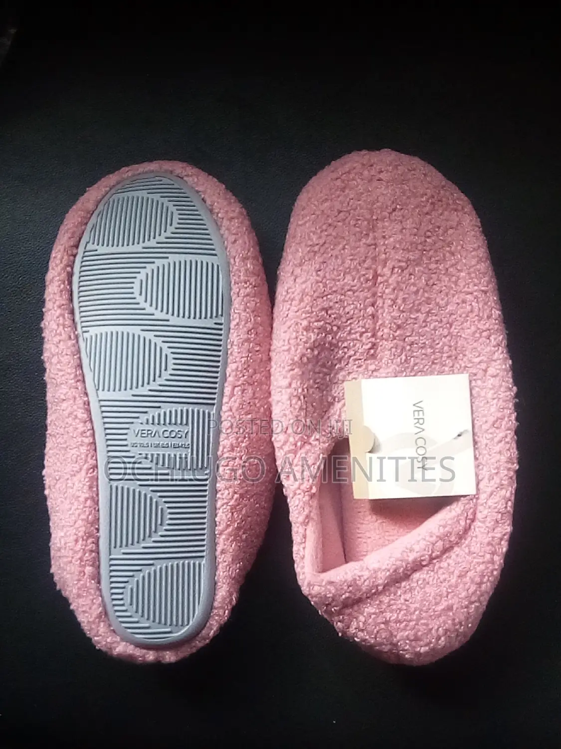 Fuzzy Curly Fur House Shoe (Comfy)