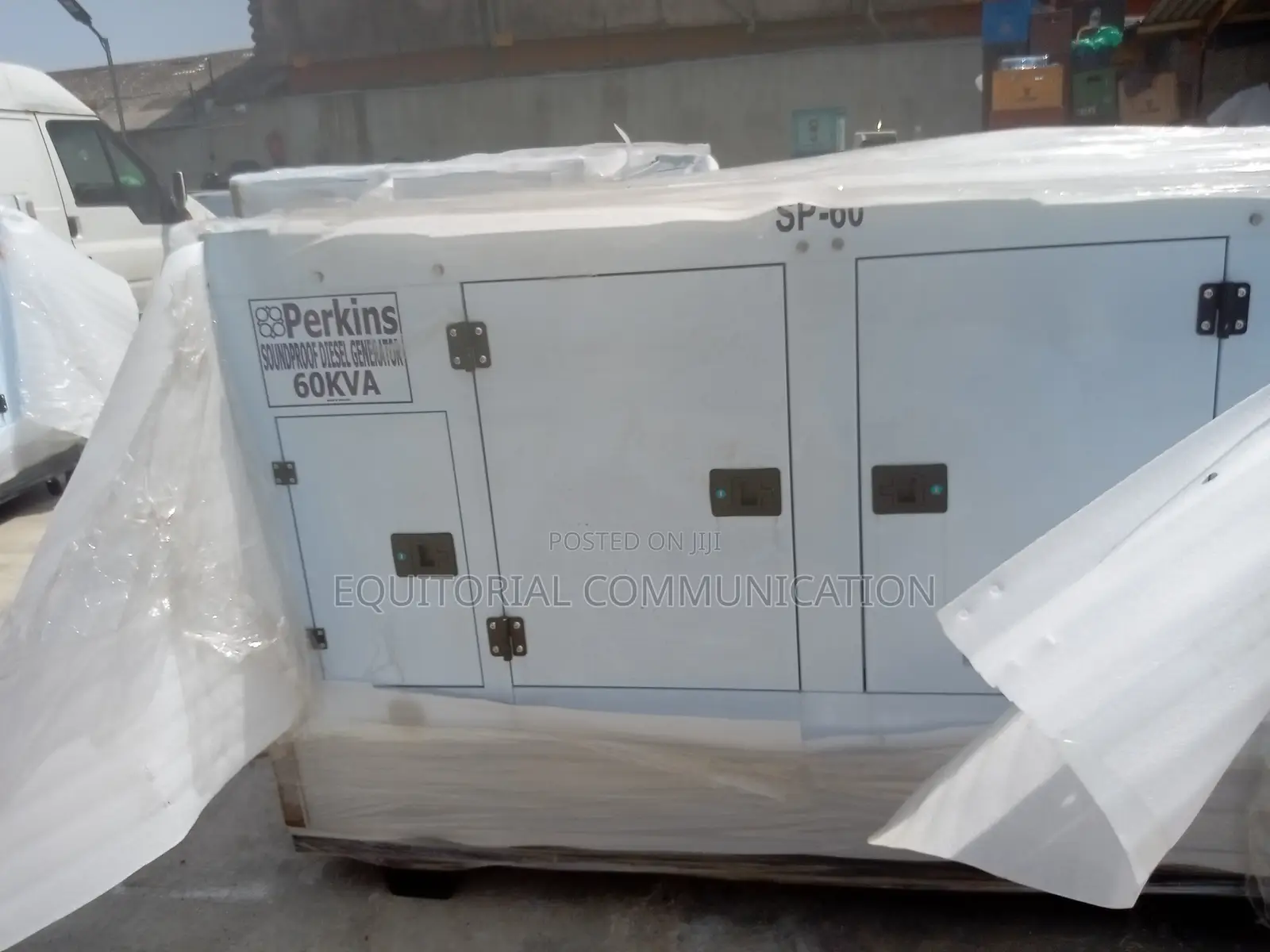 60KVA Perkins Silent Diesel Generator - Brand New