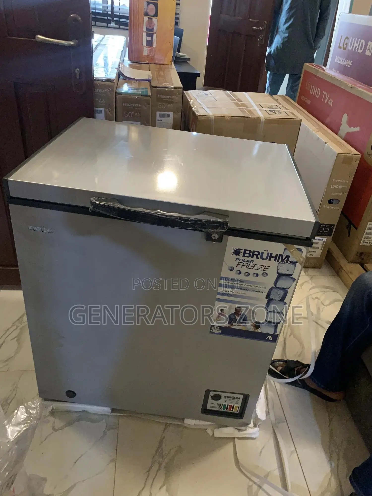 Energy Saving Bruhm 160mr Chest Freezer