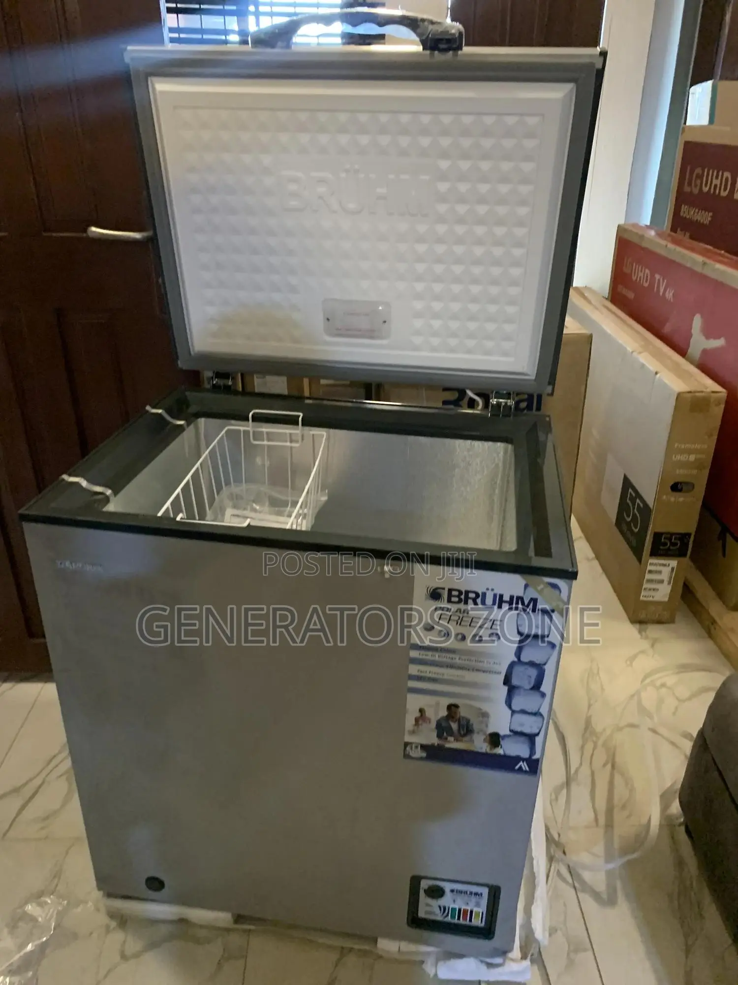Easy to Clean Bruhm 160mr Chest Freezer