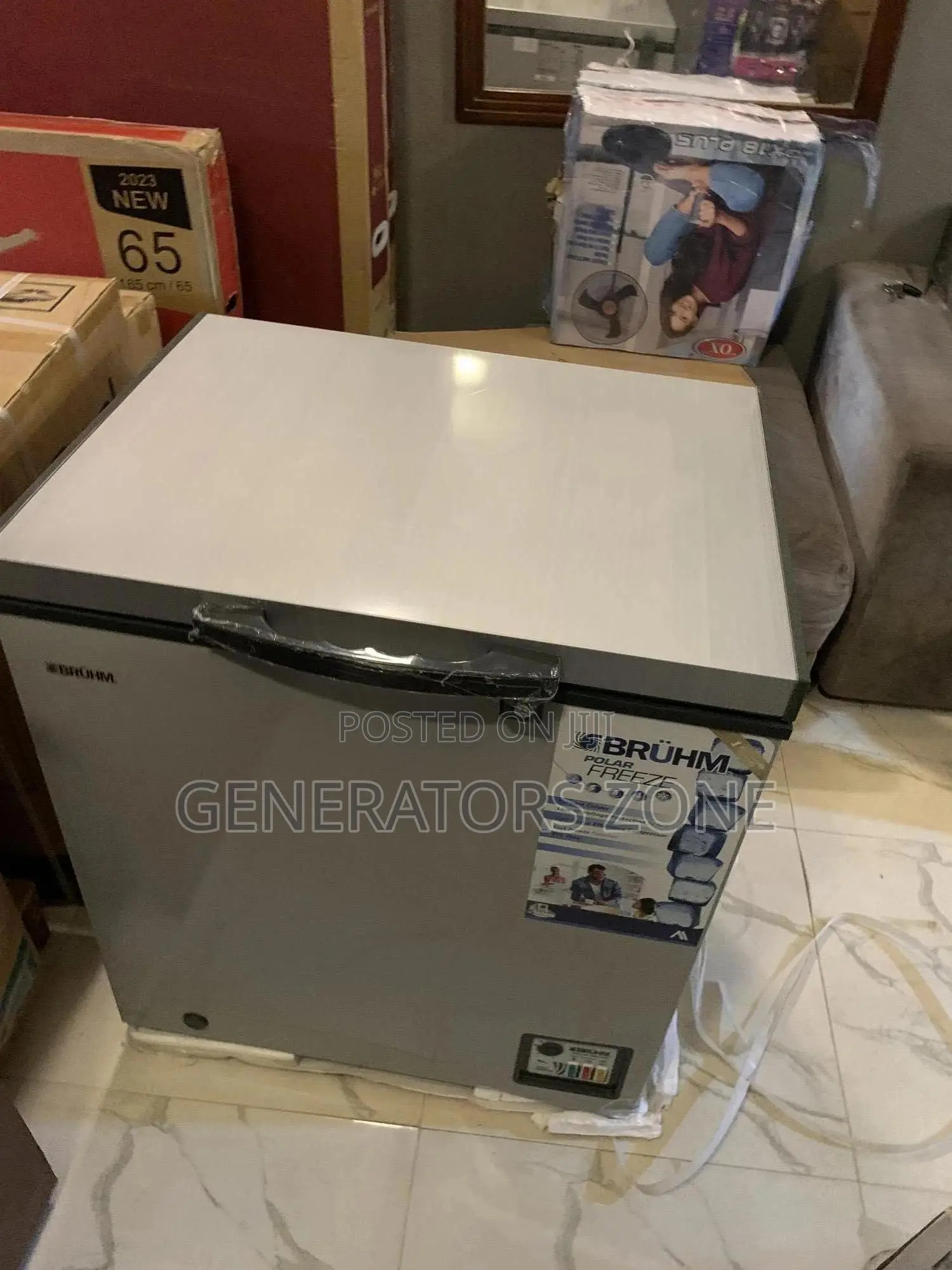 Fast Cooling Single Door Bruhm( 160mr) Chest Freezer