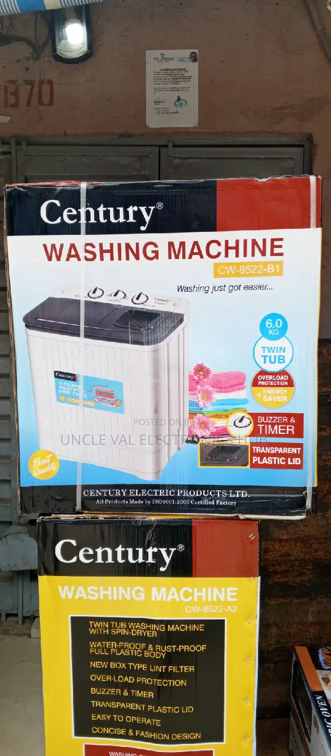 Century 6kg Twin Tub Washing Machine