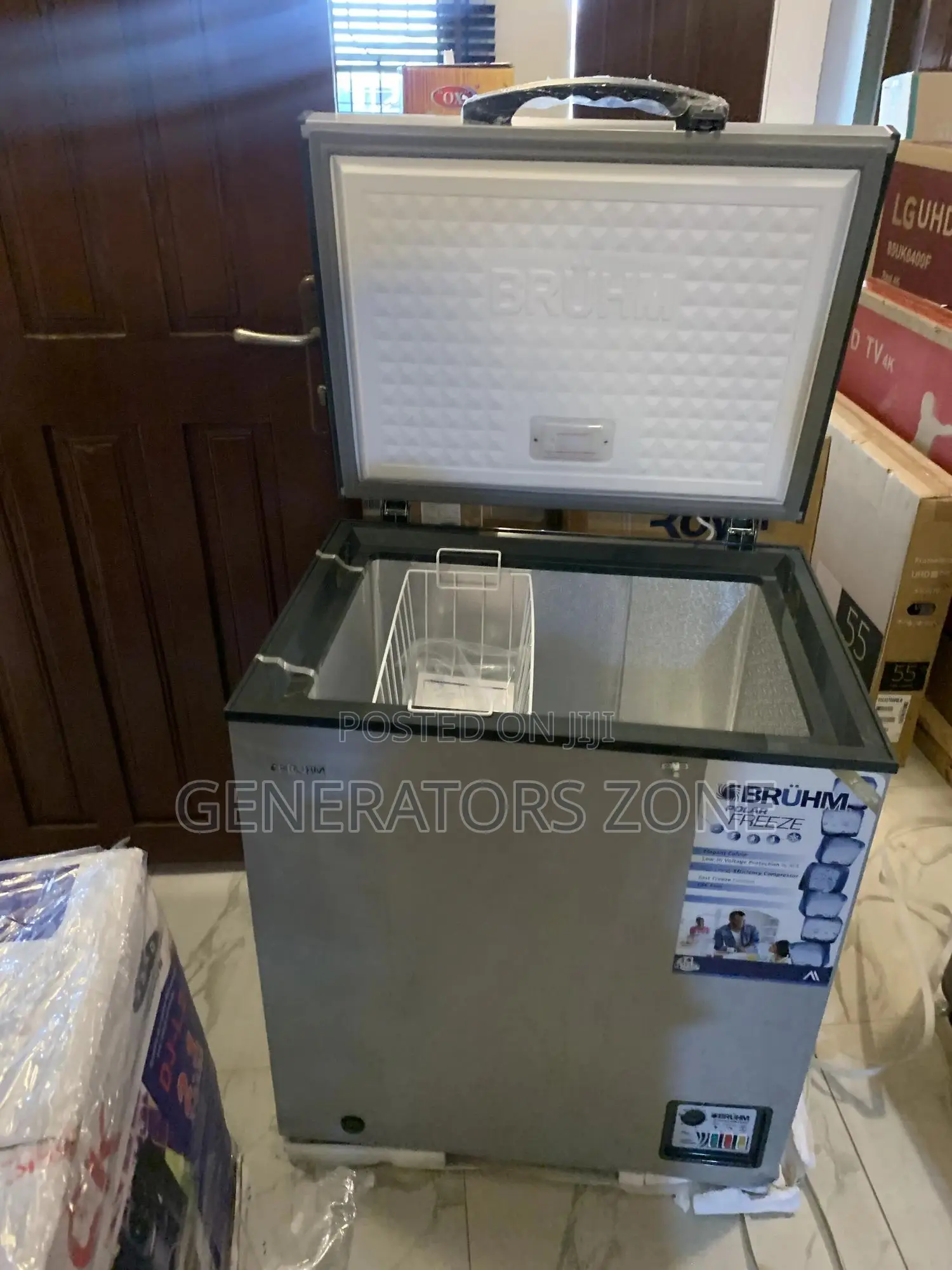 Fit in Bruhm 160mr Cf With Basket and KEY Lock