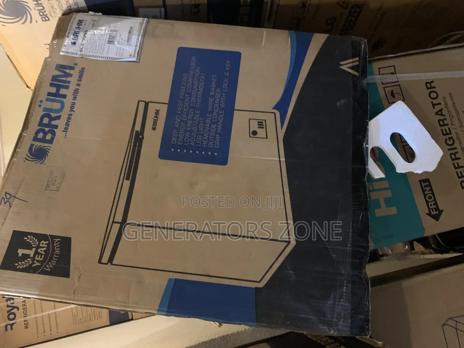 BCS-160mr Bruhm Chest Freezer