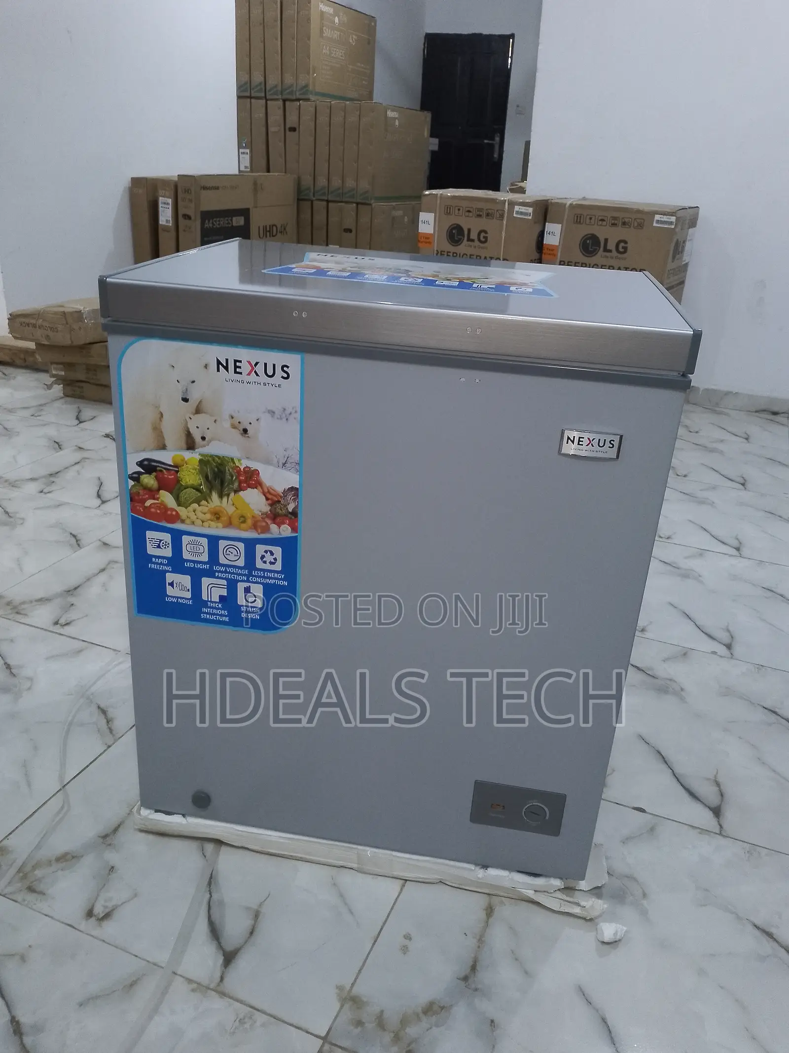 Deep Chest Freezer Low- Noise Nexus 160L.