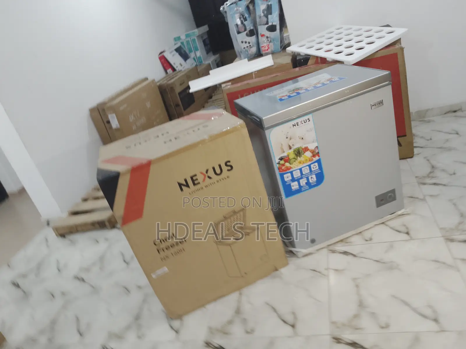Nexus Chest Freezer 160L Silver Nx160h