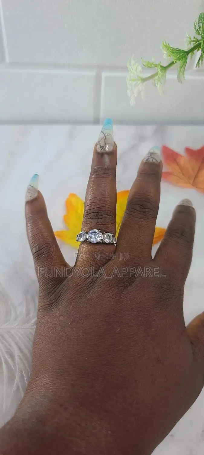 Engagement Ring Silver