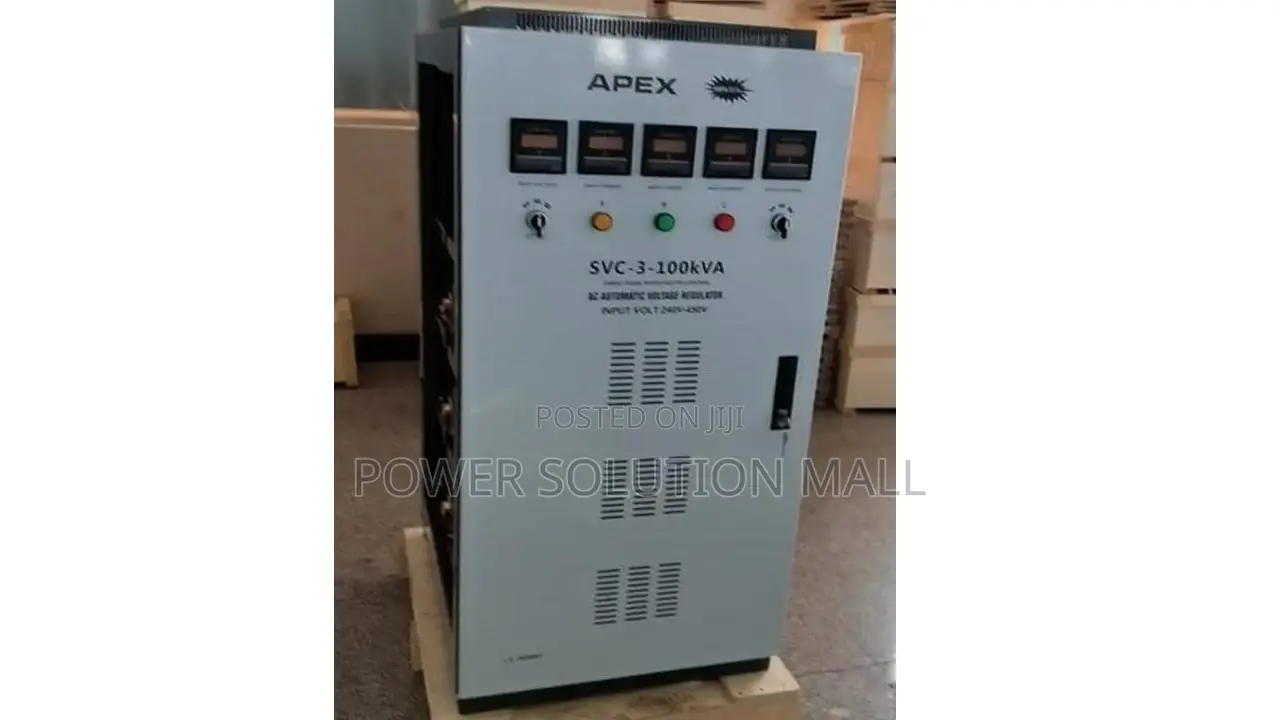 100kva Three Phase Apex Stabilizer