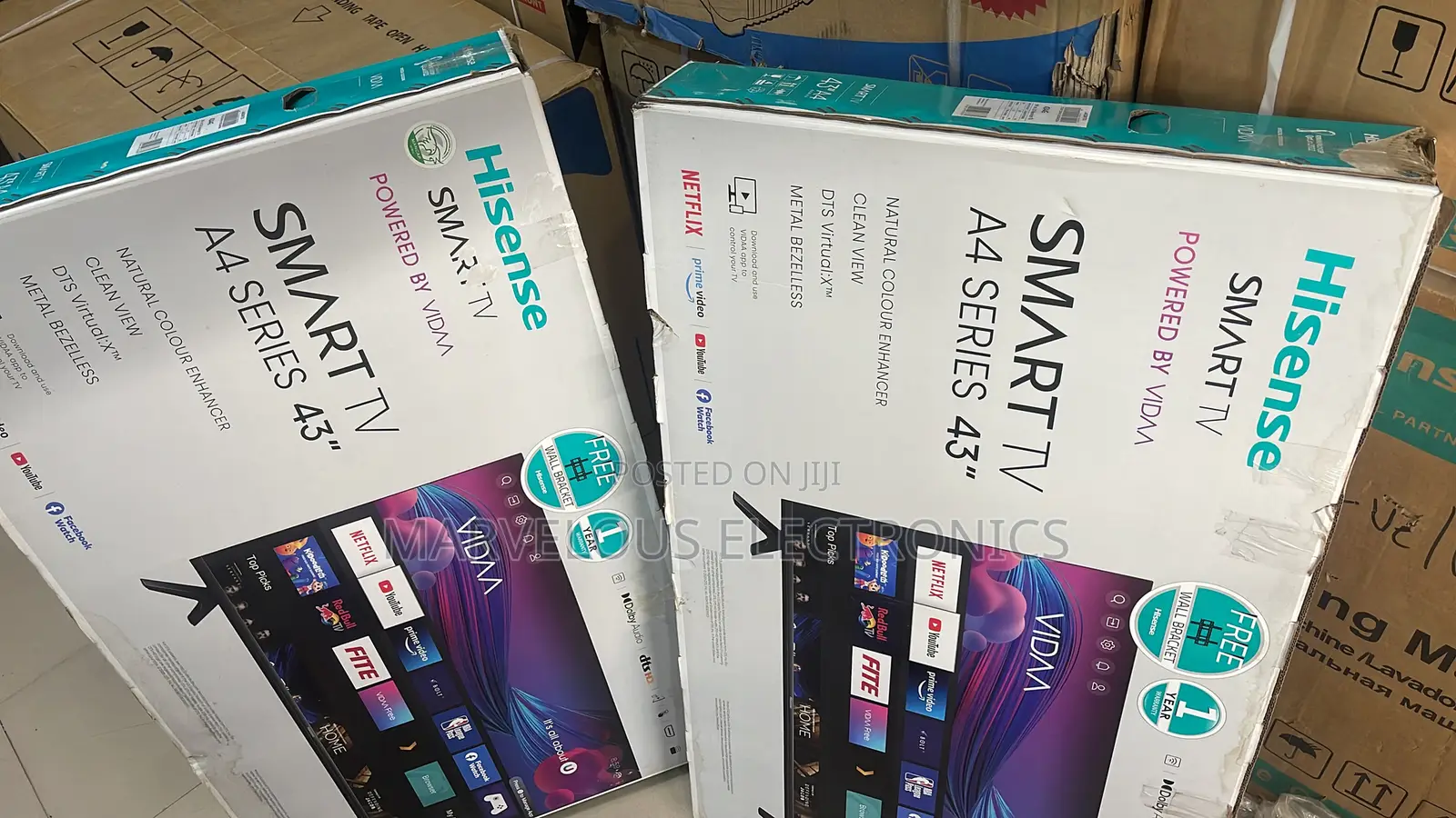 Brand New Original Hisense 43inch Vida Full HD Smart Tv