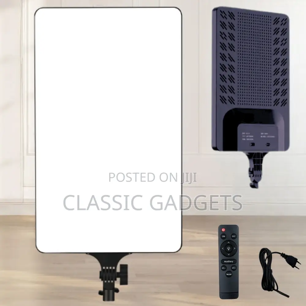 Led Rectangular Lamp Rl-16 With Remote Control and Tripod