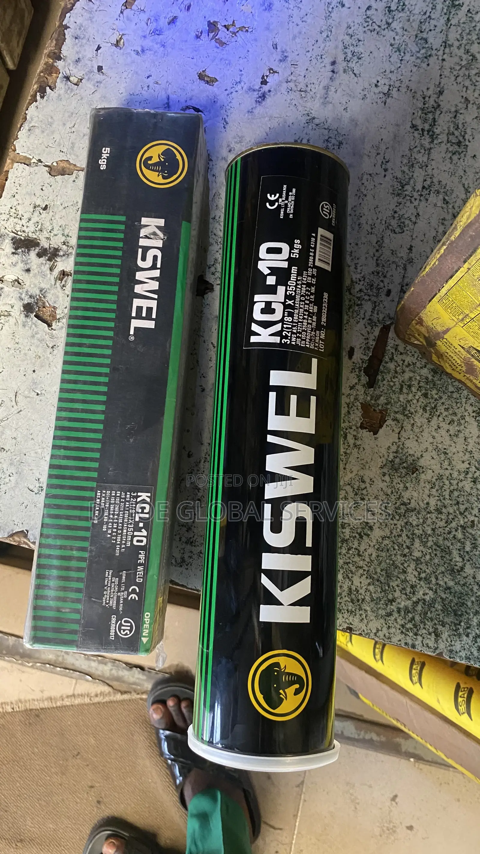 Kiswel Welding Electrode 6010 3.2mm