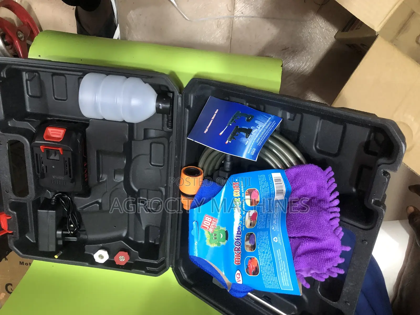 Rechargeable Battery Car Wash