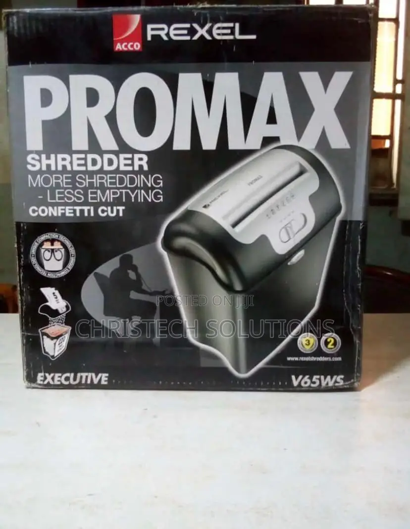 Rexel V65ws Pepar Shredder