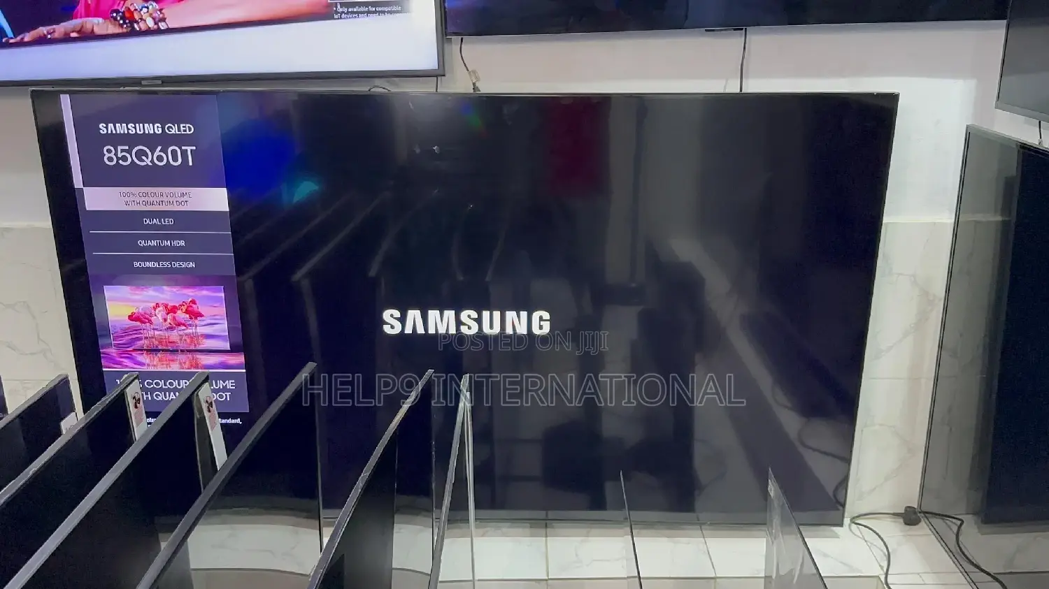 Fabulous 85" Samsung Qled UHD HDR Smart Tv Nj
