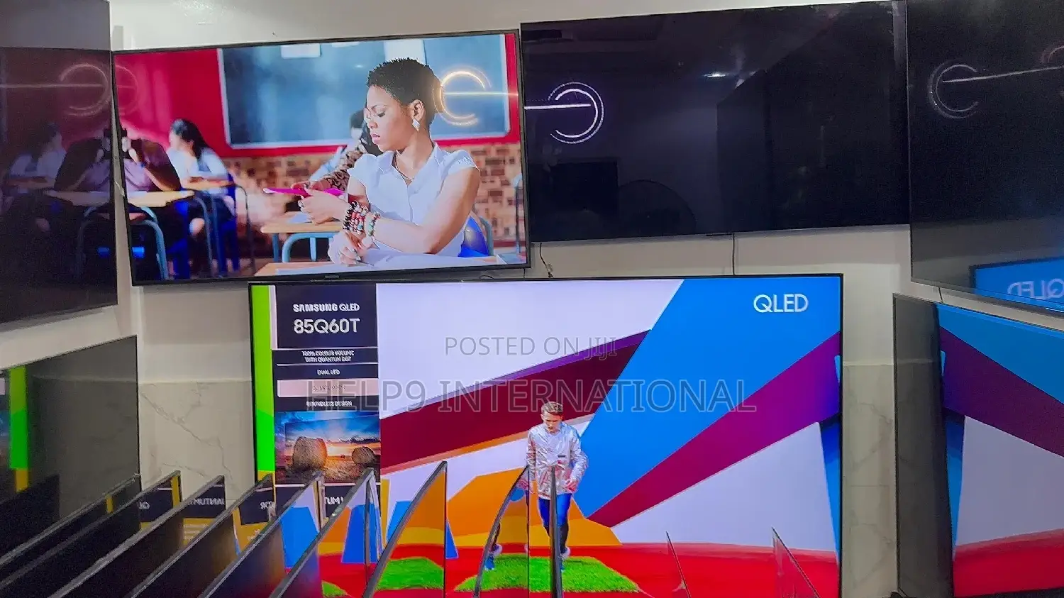Fabulous 85" Samsung Qled UHD HDR Smart Tv Nj