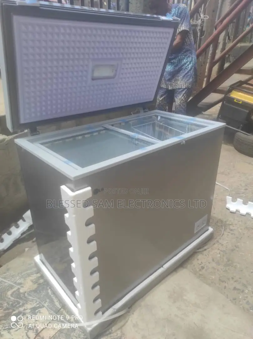 New Lg Deep Freezer 350-l With Double Glass Fast Cooling