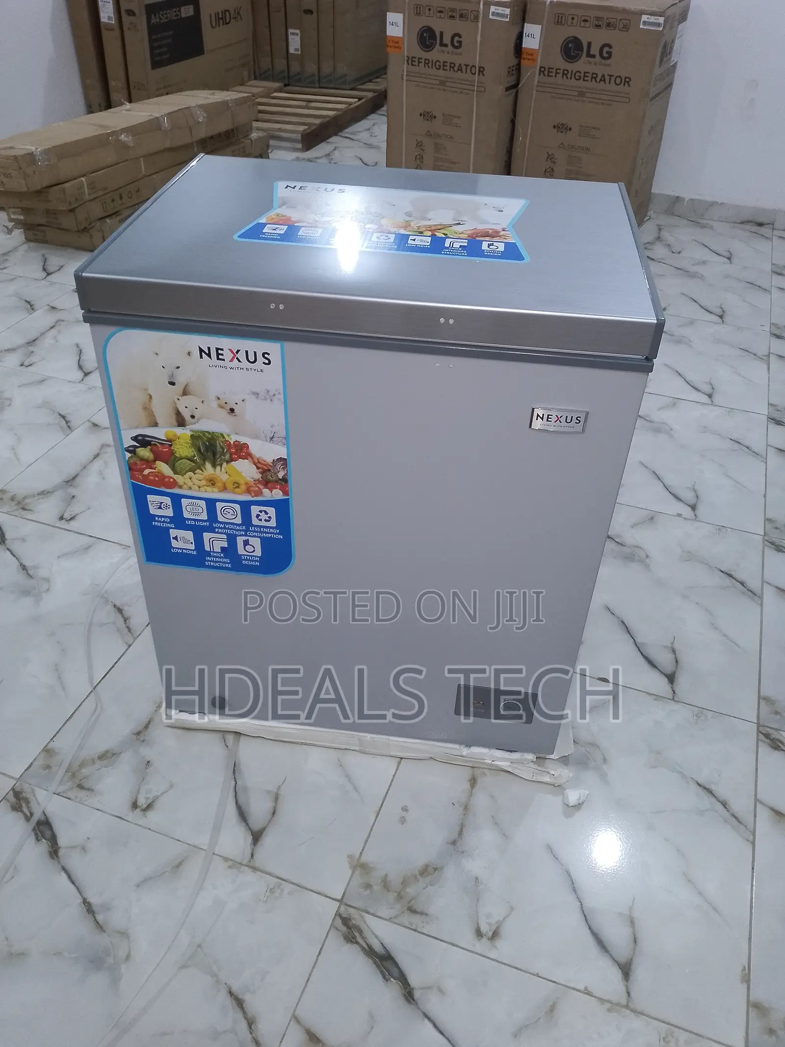 Nx160h Chest Deep Freezer | 160 L