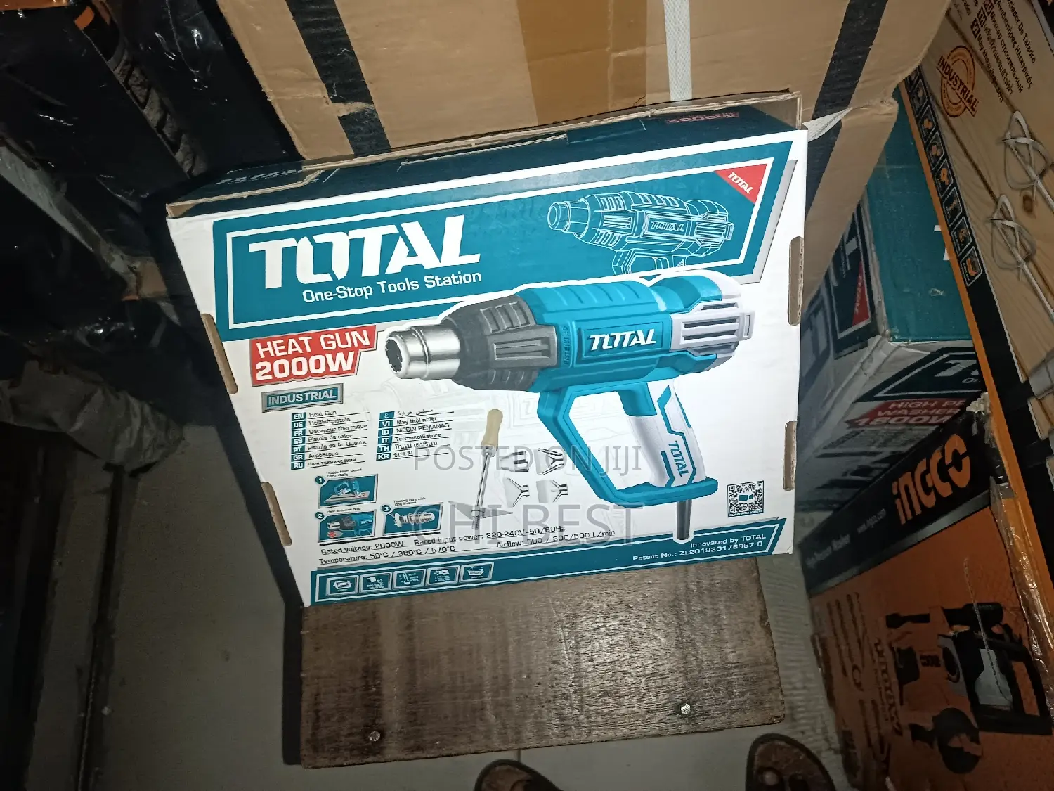 Total Heat Gun Machine - 2000w