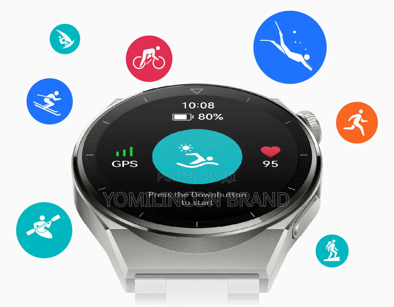 HUAWEI WATCH GT 3 Pro Smartwatch With Titanium Body
