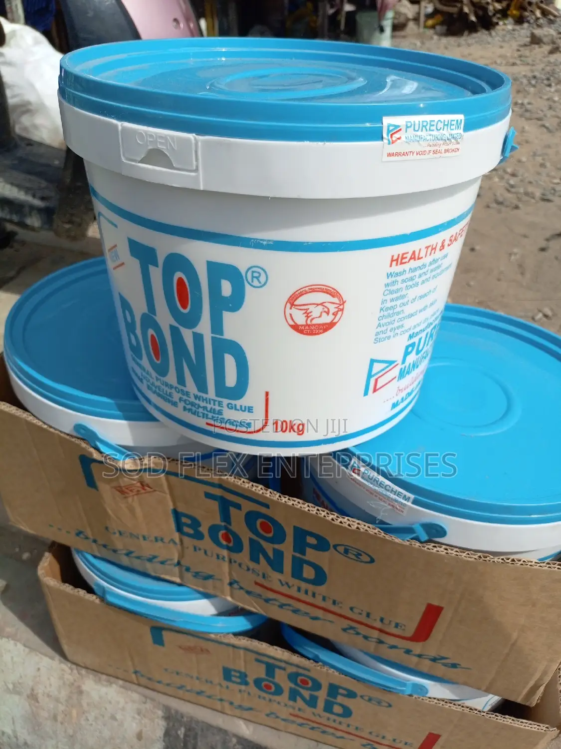 10kg Top Bond Available