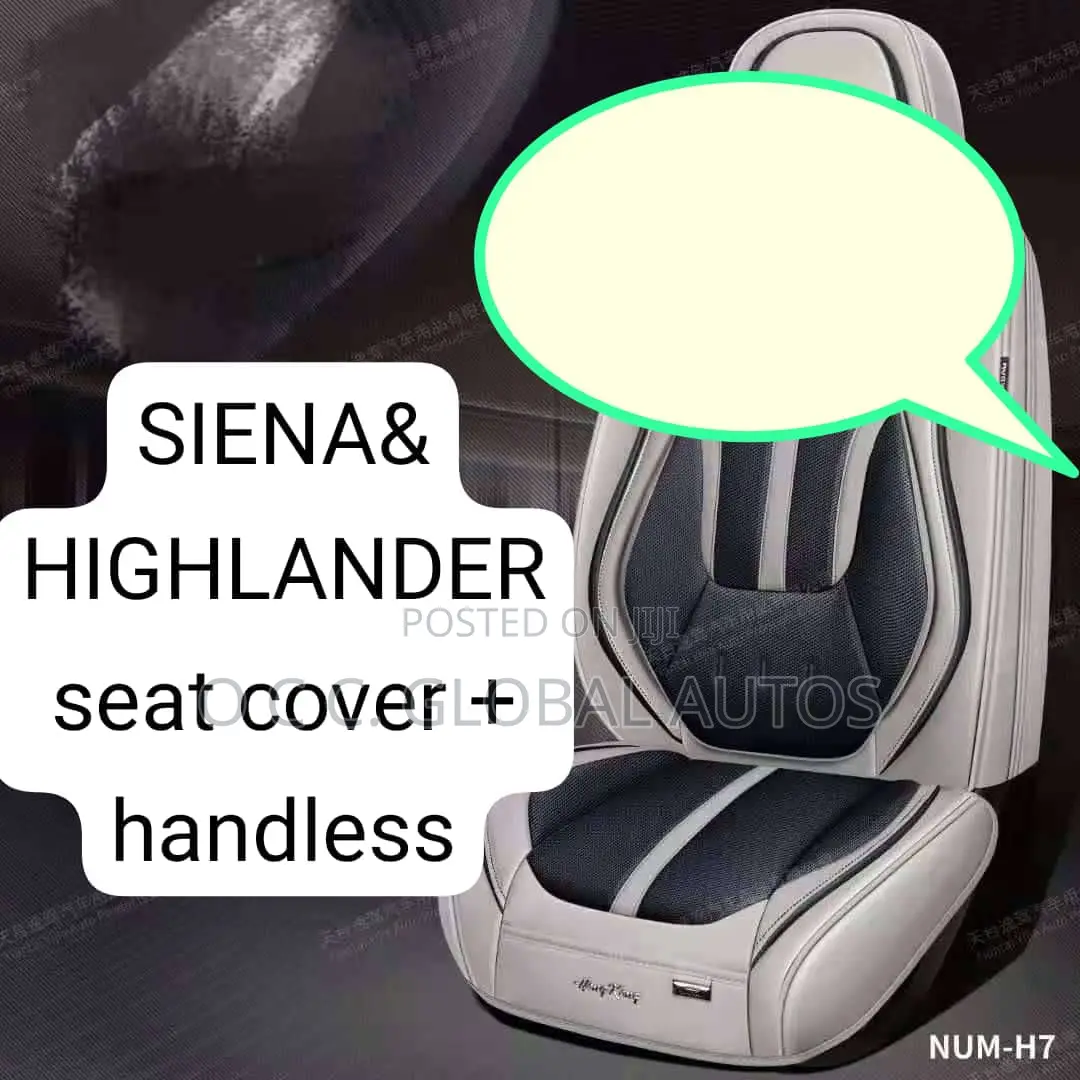 Seat Cover For Sienna And Highlander