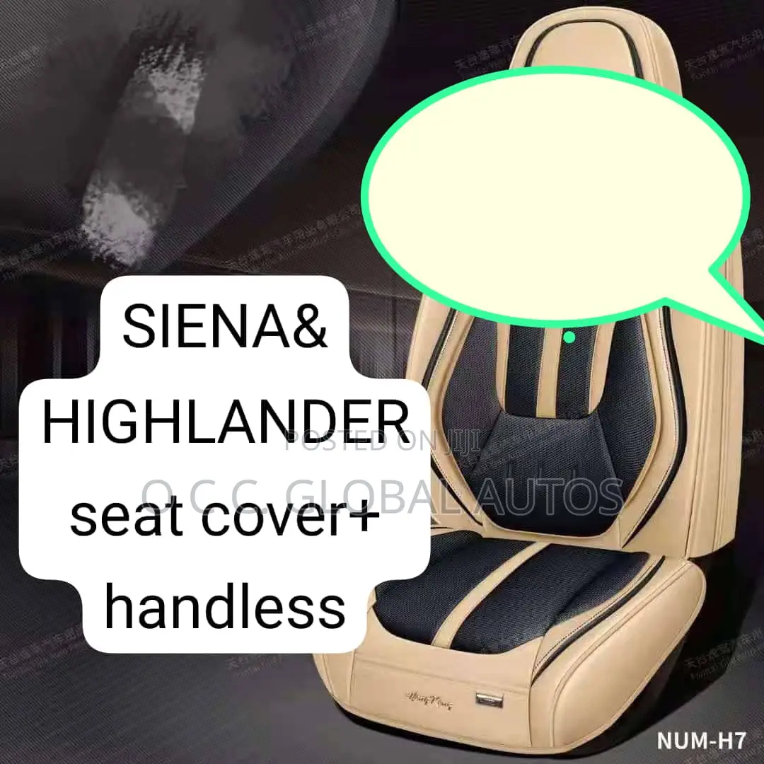 Seat Cover For Sienna And Highlander