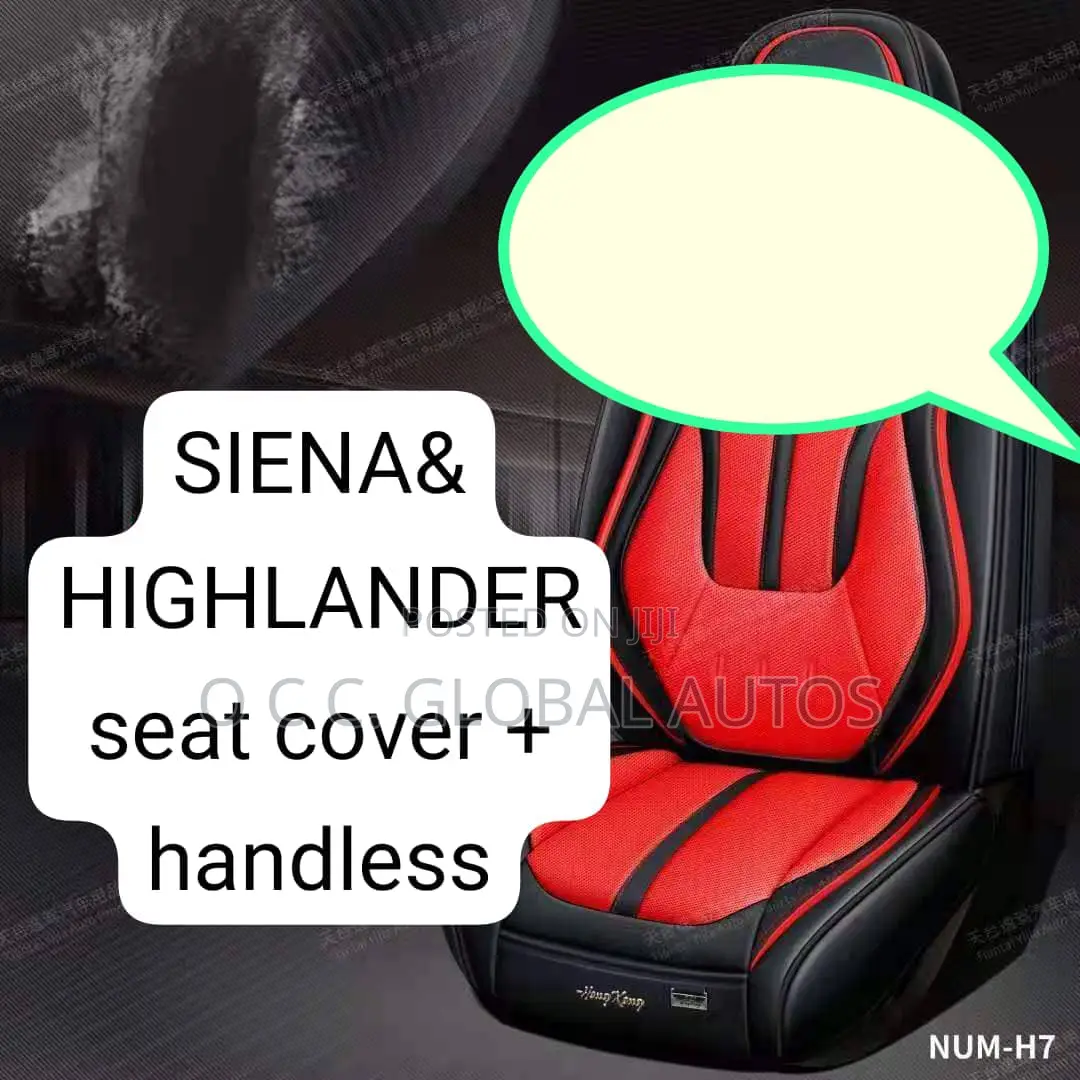 Seat Cover For Sienna And Highlander