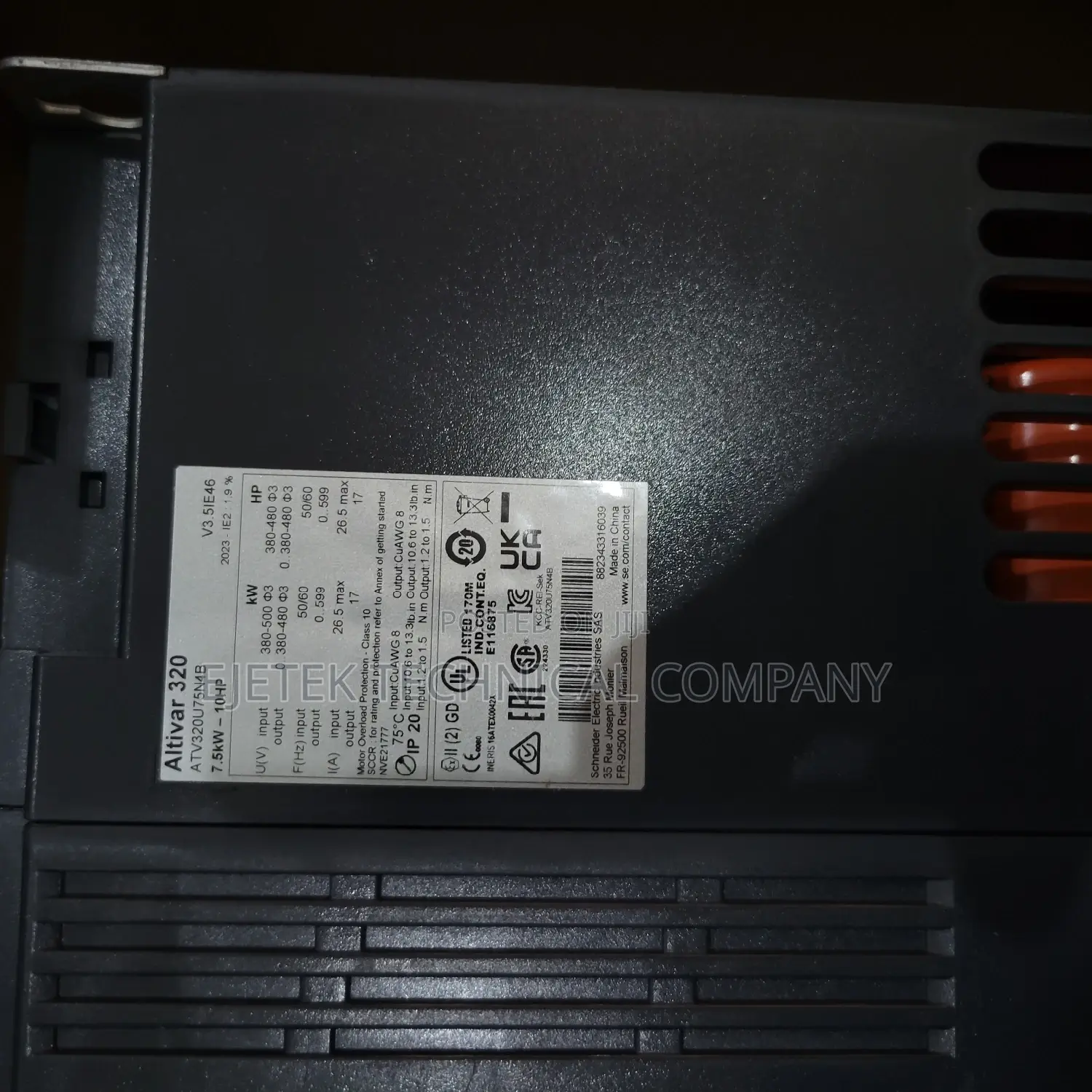 Schneider 7.5kw/10hp Inverter Drive