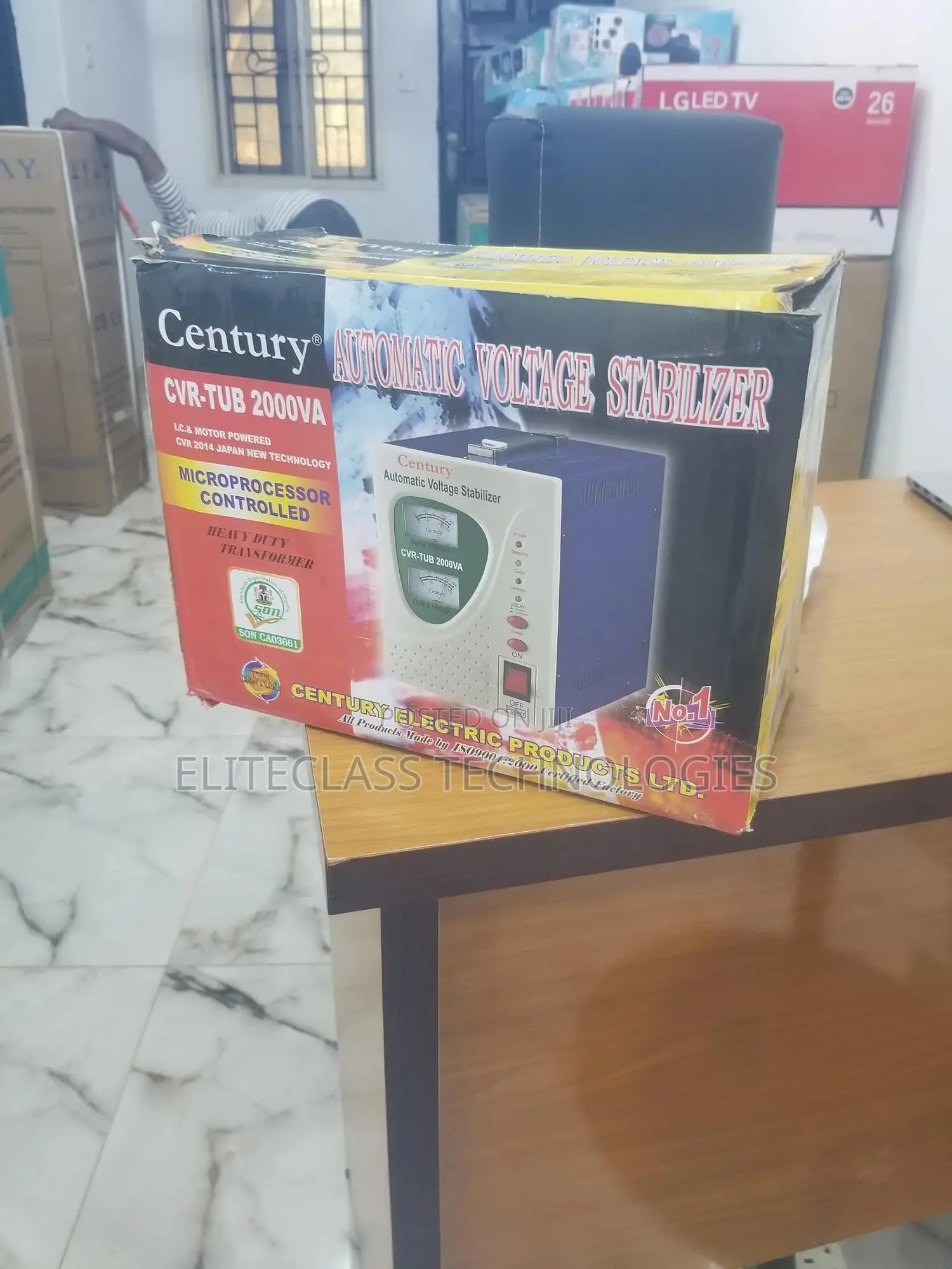 CVR.TUB 2000VA Century Automatic Voltage Stablizer(Original)