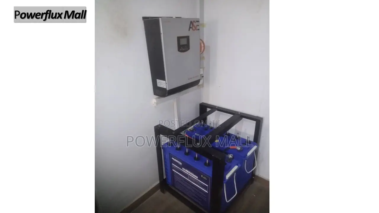 5kva/24v Solar System With 2 Batteries